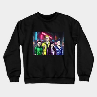 Americans in Neo Tokyo Crewneck Sweatshirt